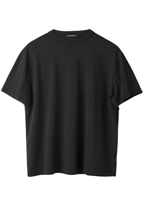 crewneck t-shirt  men black OUR LEGACY | M2206NBL